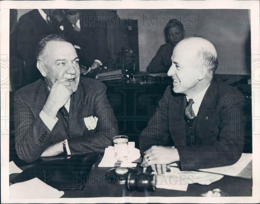 1934 US Army National Recovery Administration Hugh Johnson NRA Chief Press Photo - Historic Images