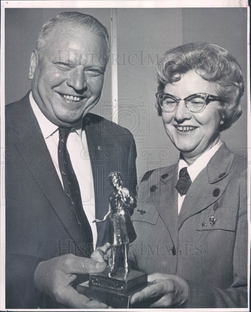 1963 Denver Colorado President Girl Scouts Mrs Richard Simon Press Photo - Historic Images