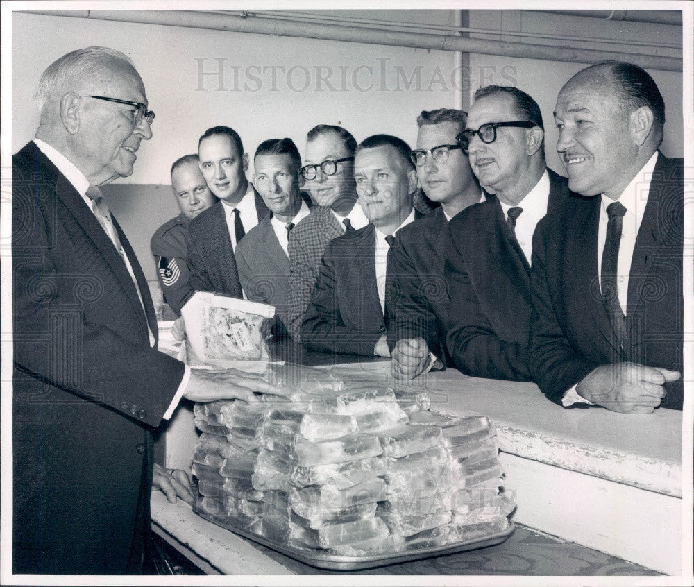 1962 Denver Colorado Citizens Mission Director Rev Ernest Baber Press Photo - Historic Images