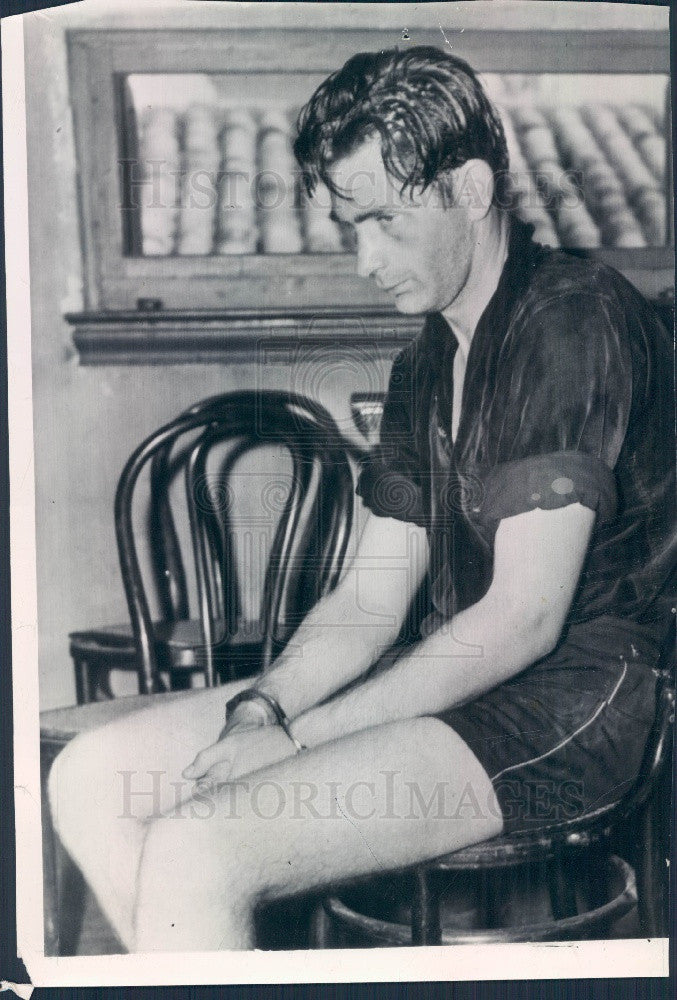 1939 Denver Colorado Romeo Killer Herbert Goedard Jr Press Photo - Historic Images