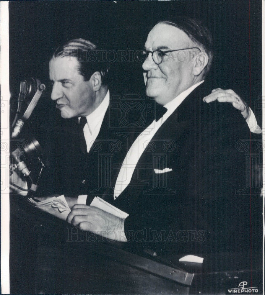 1937 US Army National Recovery Administration Hugh Johnson NRA Chief Press Photo - Historic Images