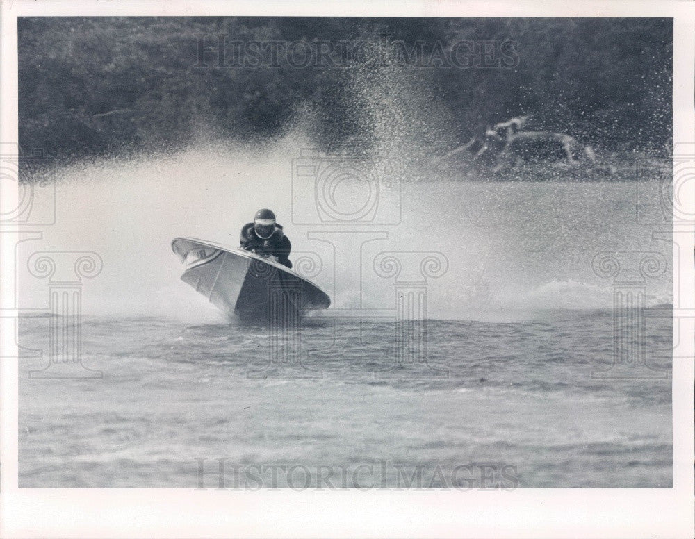 1977 Manatee County Florida Powerboat Regatta Press Photo - Historic Images