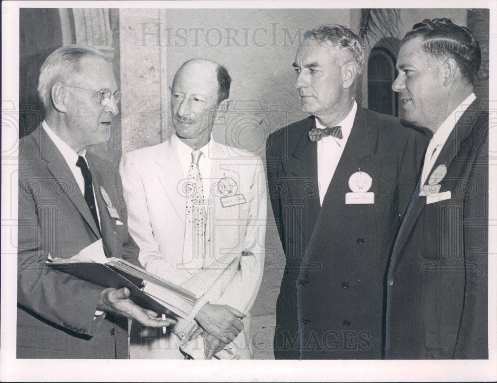 1958 St. Petersburg FL Stetson University Dean H.L. Sebring Press Photo - Historic Images