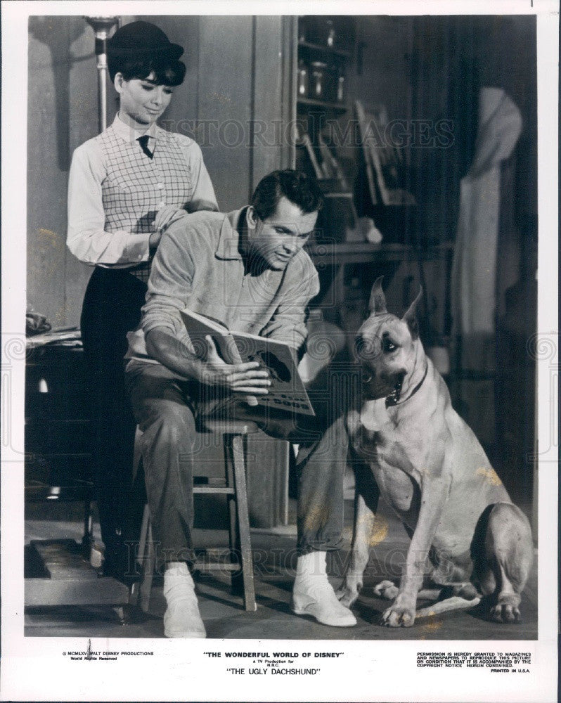 1978 Hollywood Actors Disney Suzanne Pleshette &amp; Dean Jones Press Photo - Historic Images