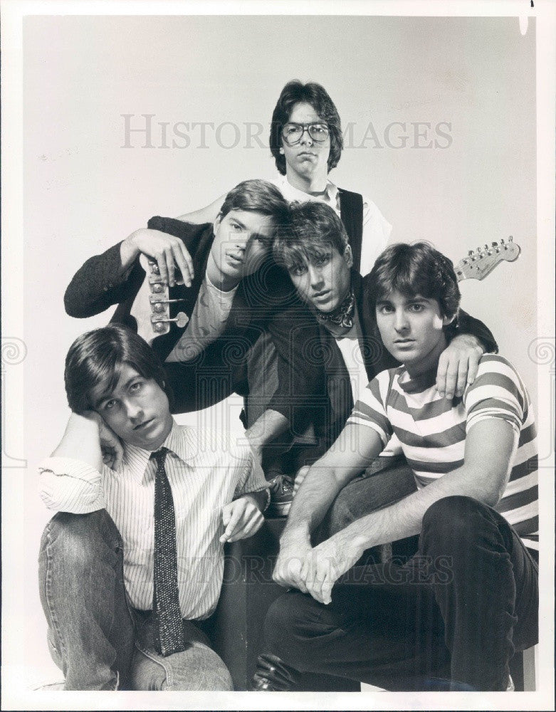 1982 Rock &amp; Roll Band The Innocents Press Photo - Historic Images