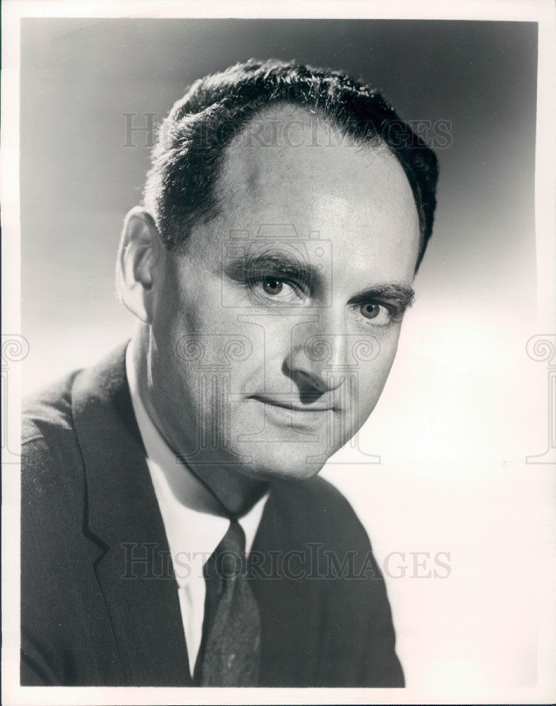 1964 Producer Irving Gitlin Press Photo - Historic Images