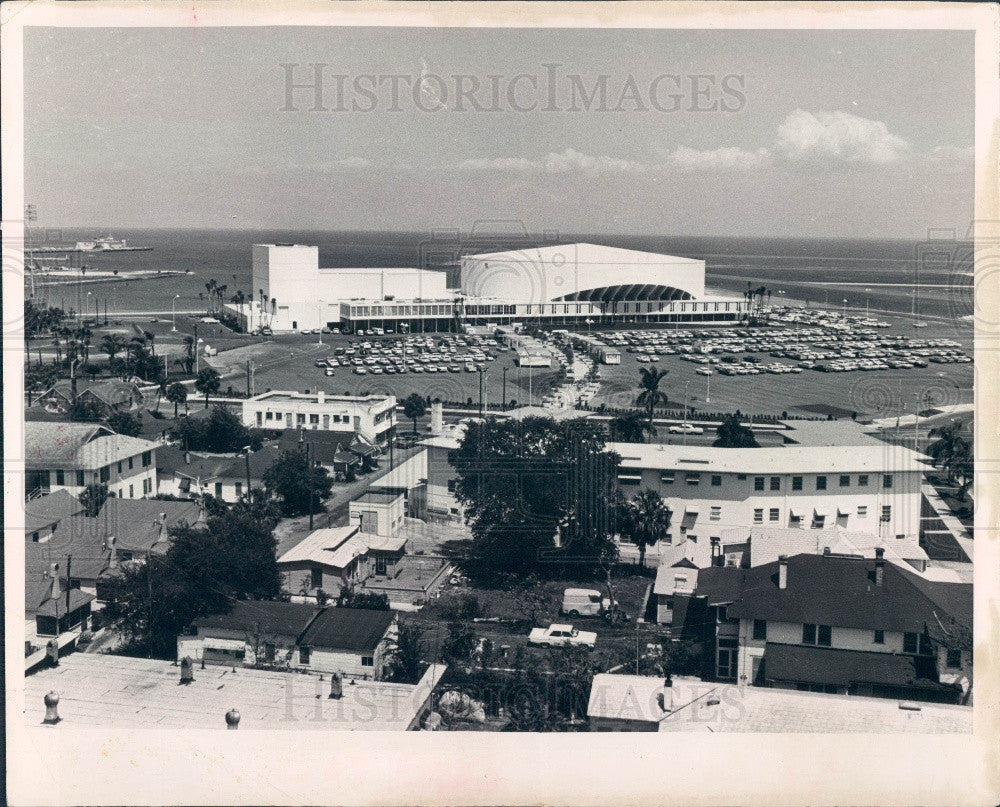 1965 St Petersburg Florida Bayfront Center Press Photo - Historic Images