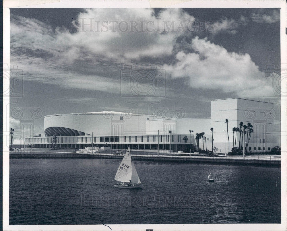 1977 St Petersburg Florida Bayfront Center Press Photo - Historic Images