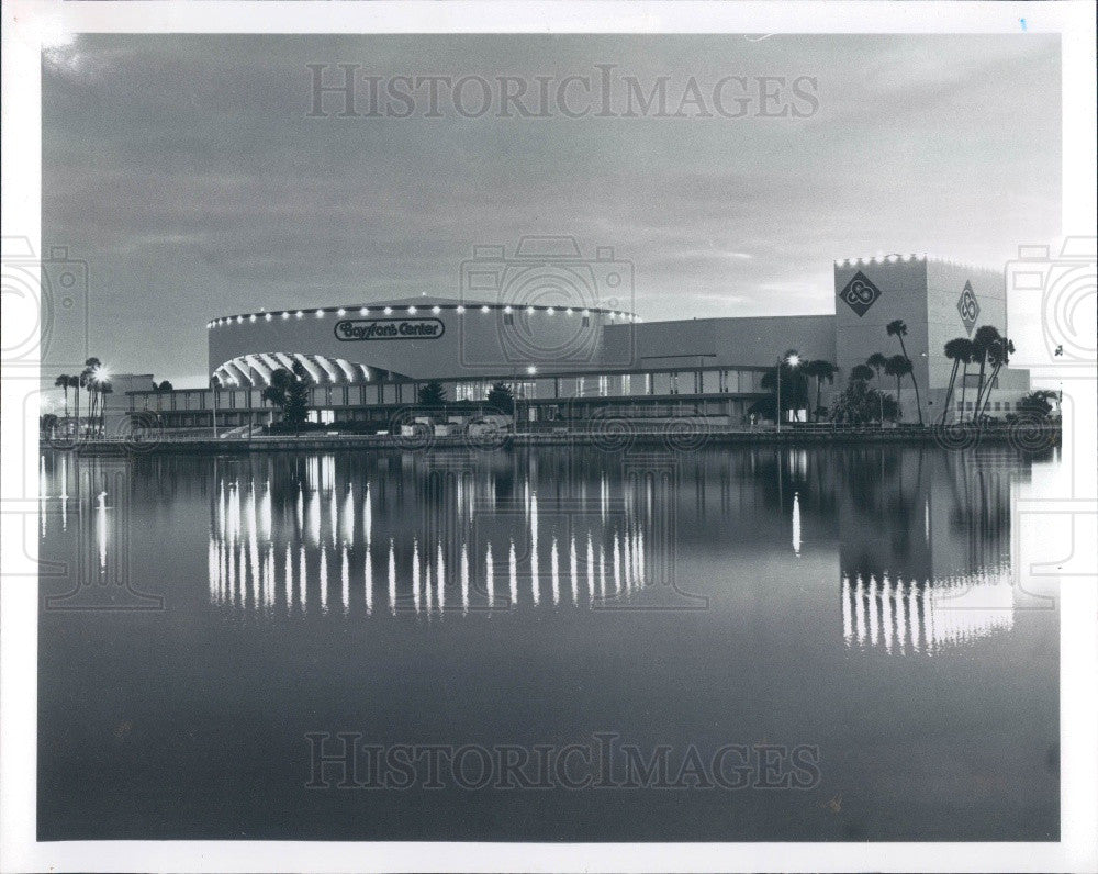 1987 St Petersburg Florida Bayfront Center Press Photo - Historic Images