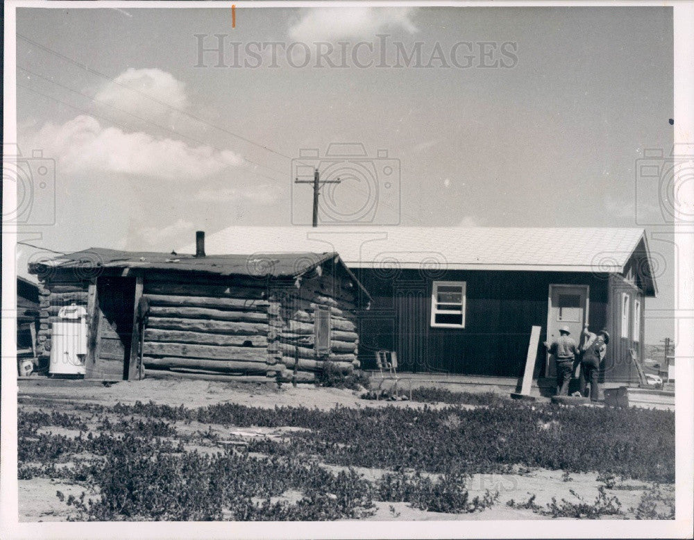 1965 Busby Montana Tongue River Reservation of Northern Cheyennes Press Photo - Historic Images
