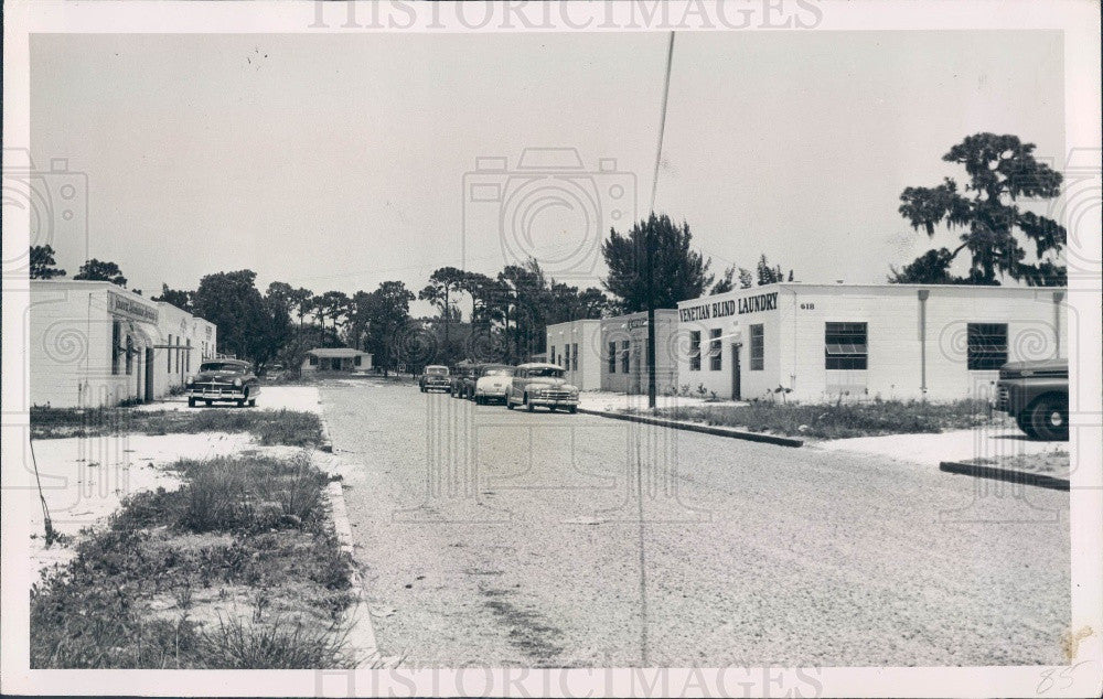 1950 St. Petersburg Florida Fairfield Industrial Center Press Photo - Historic Images