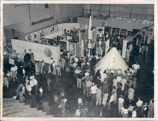 1967 Pinellas County Florida Industrial & Aerospace Exhibition Press Photo - Historic Images