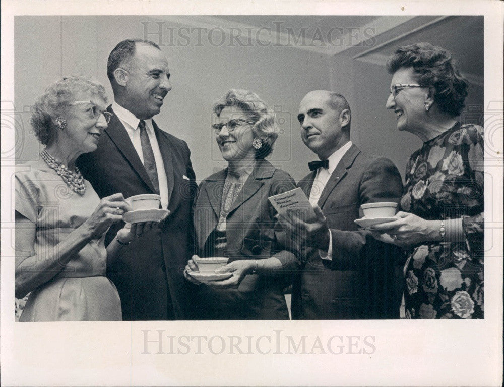 1961 Pinellas County Florida International Reading Association Press Photo - Historic Images