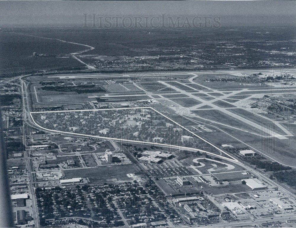 Undated St. Petersburg Florida International Plaza Site Aerial Press Photo - Historic Images