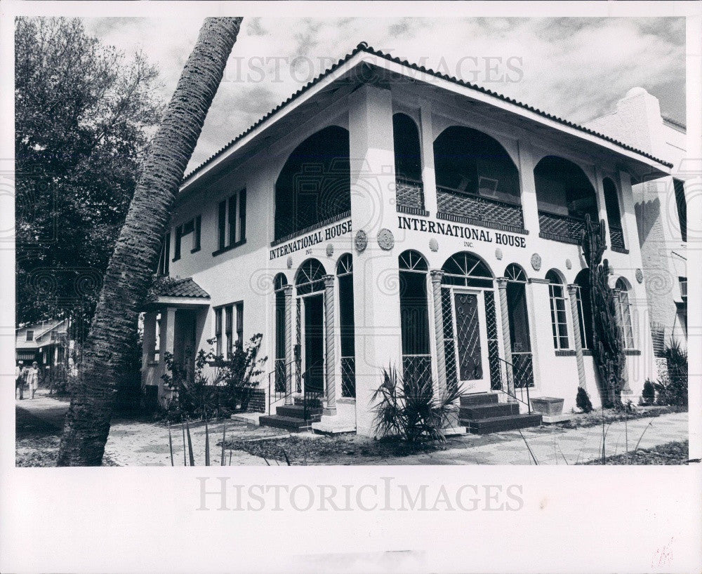 1980 St. Petersburg Florida International House Inc Press Photo - Historic Images