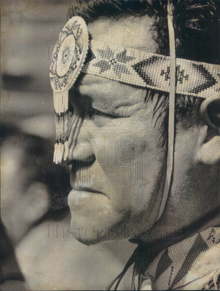 1973 Omaha Nebraska Indian Press Photo - Historic Images