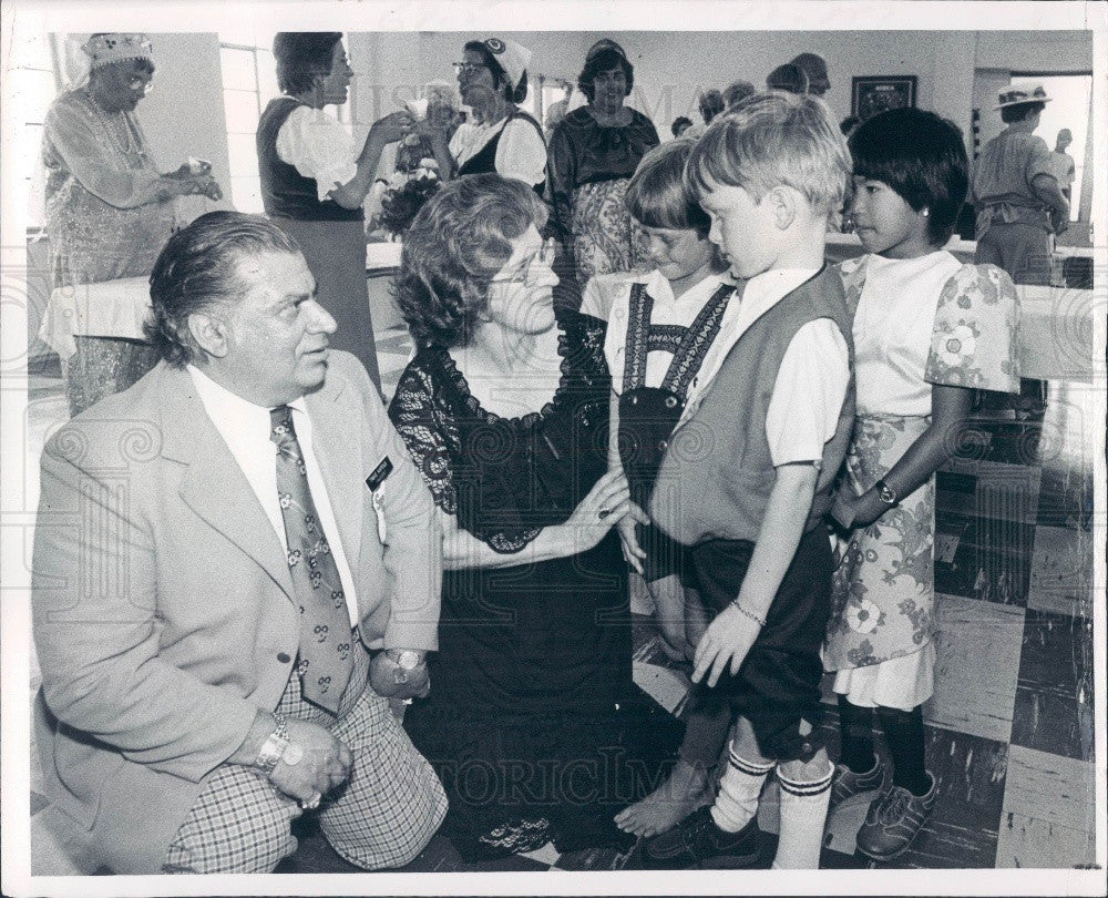 1979 St. Petersburg Florida International Folk Fair Society Press Photo - Historic Images