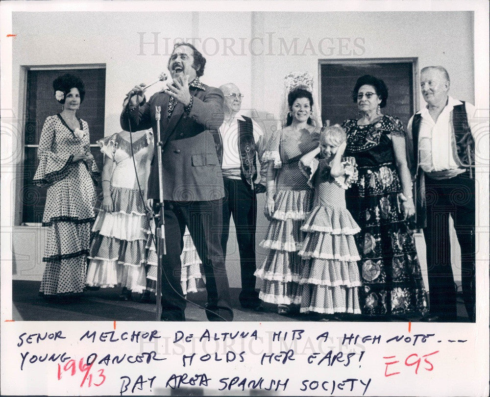 1979 St. Petersburg Florida International Folk Fair Society Press Photo - Historic Images