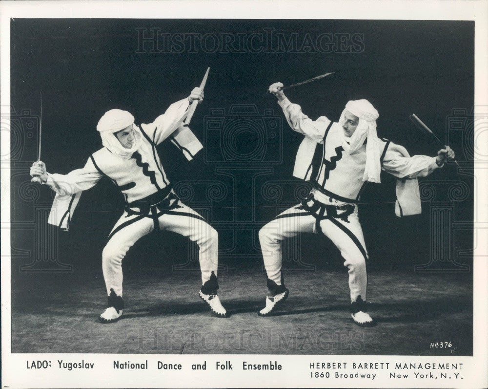 1970 Yugoslav National Dance and Folk Ensemble Press Photo - Historic Images