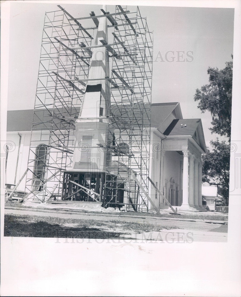 1963 Zephyrhills Florida First Methodist Church Press Photo - Historic Images