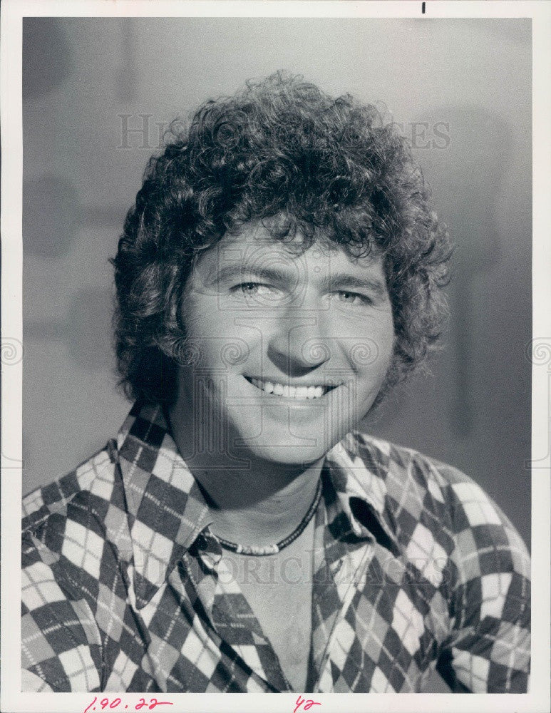 Mac Davis 1974 Country Music Singer Mac Davis Press Photo - Historic Images