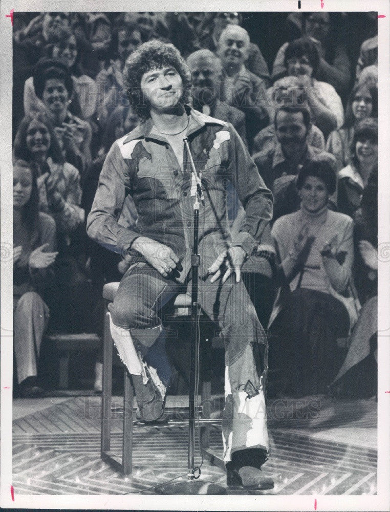 1974 Country Music Singer Mac Davis Press Photo - Historic Images