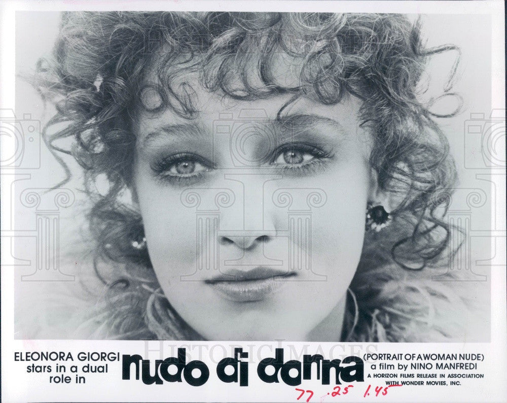 1983 Hollywood Actress Eleonora Giorgi Press Photo - Historic Images