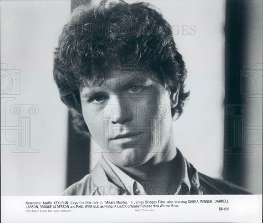 1985 Hollywood Actor Mark Keyloun Press Photo - Historic Images