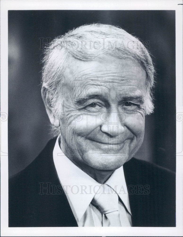 1977 Hollywood Actor Lew Ayres Press Photo - Historic Images