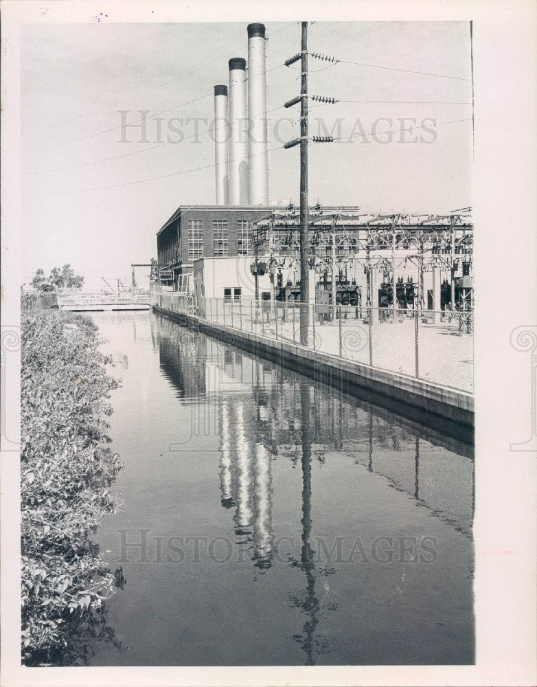 1958 St Petersburg Florida Booker Creek Press Photo - Historic Images