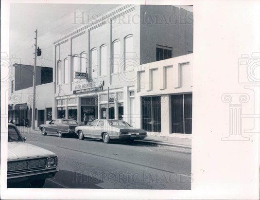 1971 Brooksville Florida Weeks Hardware Company Press Photo - Historic Images