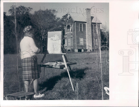 1972 Brooksville Florida Varn Place Built in 1870's or 1880's Press Photo - Historic Images