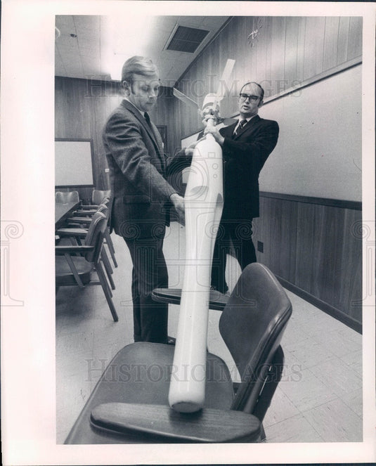 1971 Honeywell WROWS Weather Station Press Photo - Historic Images