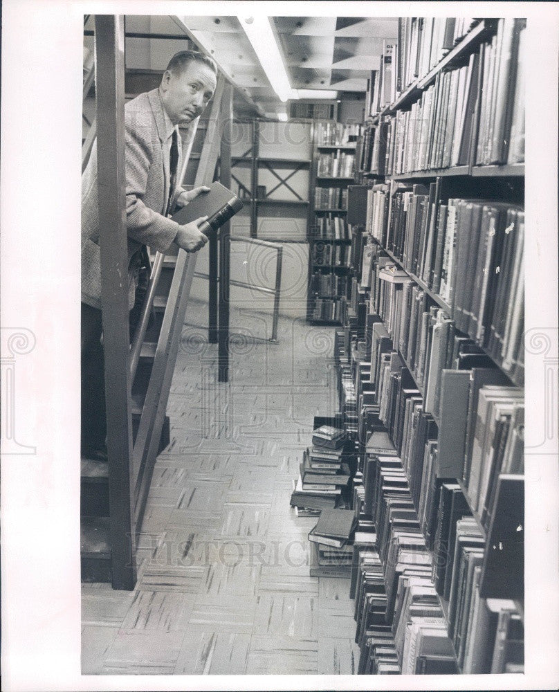 1967 Florida State Historian F. William Summers Press Photo - Historic Images