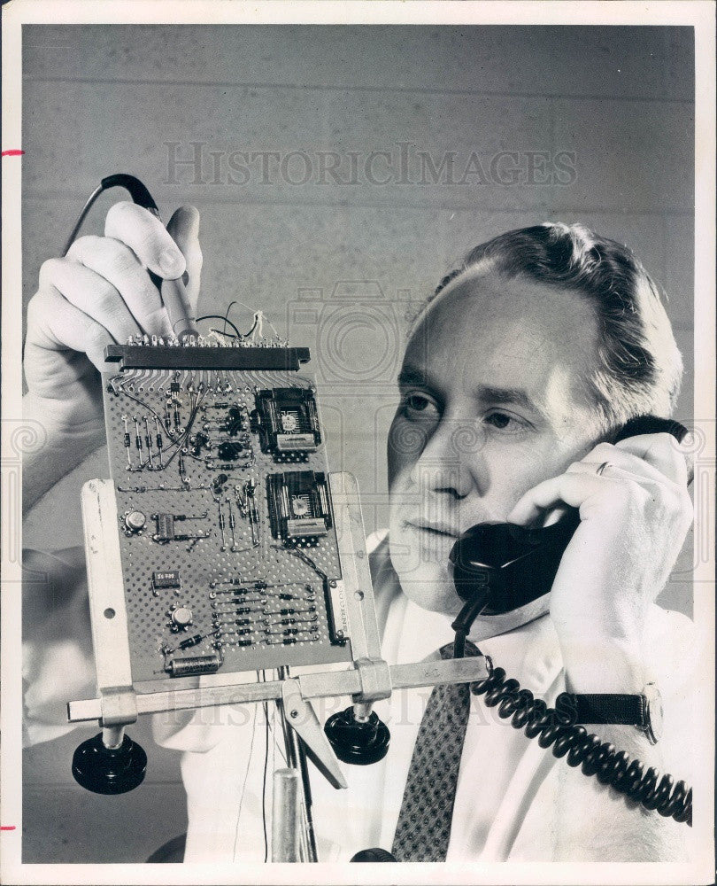 1969 Honeywell Digitizing Human Voice Press Photo - Historic Images