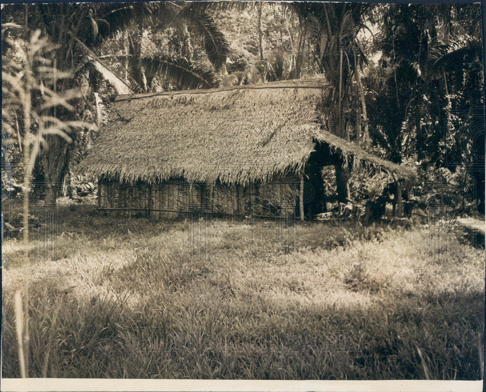 1946 Honduras Manaca Shacks Press Photo - Historic Images