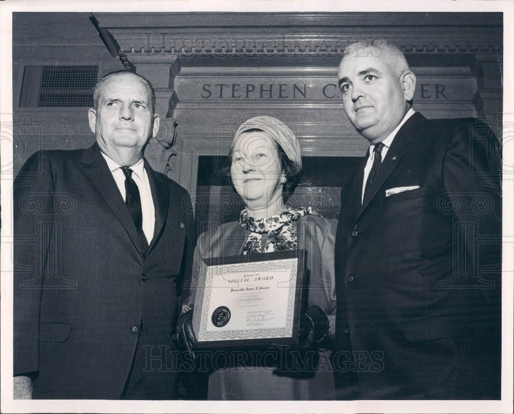 1965 Brooksville Florida Senator Connor/Mrs. Whitehurst/Rep JV Varn Press Photo - Historic Images