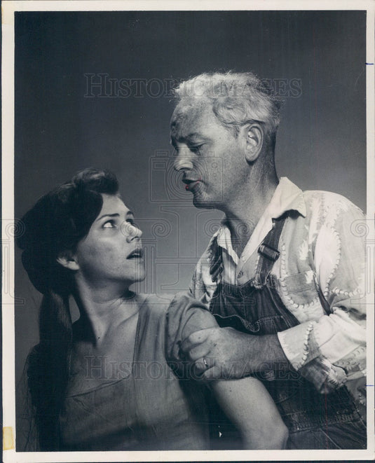 1964 Florida State Opera Assoc Ethel Donaldson & Walter James Press Photo - Historic Images