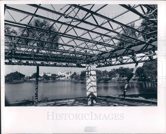 1970 St. Petersburg Florida State Office Building Construction Press Photo - Historic Images