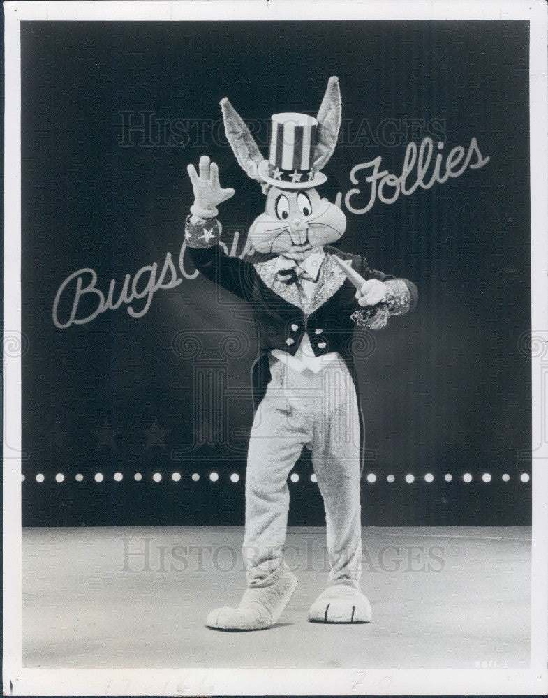 1978 Cartoon Character Bugs Bunny in Bugs Bunny Follies Press Photo - Historic Images