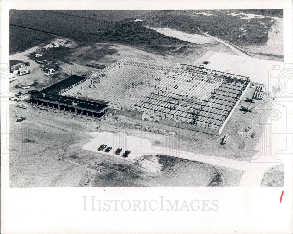 1982 Brooksville Florida Sparton Plant Construction Press Photo - Historic Images