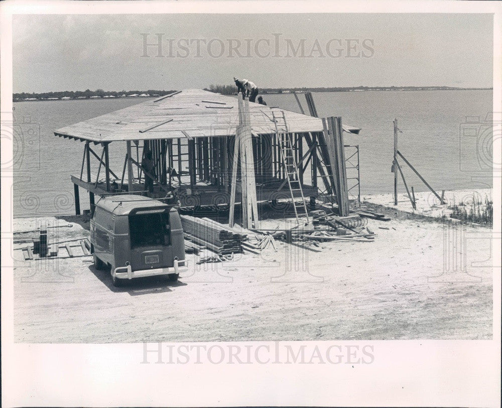 1964 Florida Fish Bait Stand Press Photo - Historic Images