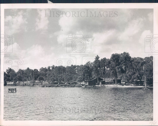 Undated Orlando Florida Cobb's Camp at Lake Apopka Press Photo - Historic Images