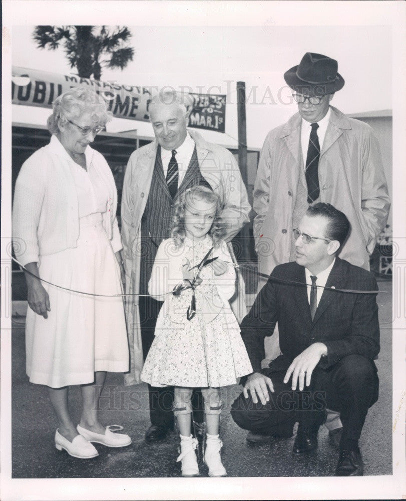 1964 Bradenton Florida Manasota Mobile Home Show Press Photo - Historic Images