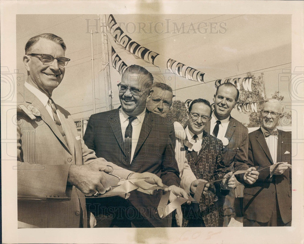 1962 Florida Mobile Home Exposition Opening Press Photo - Historic Images