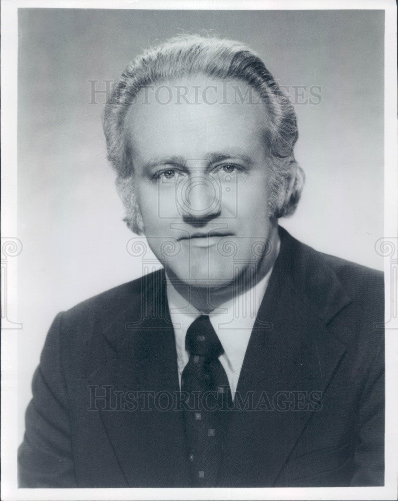 1976 Hollywood Actor Herbert Eckhoff Press Photo - Historic Images