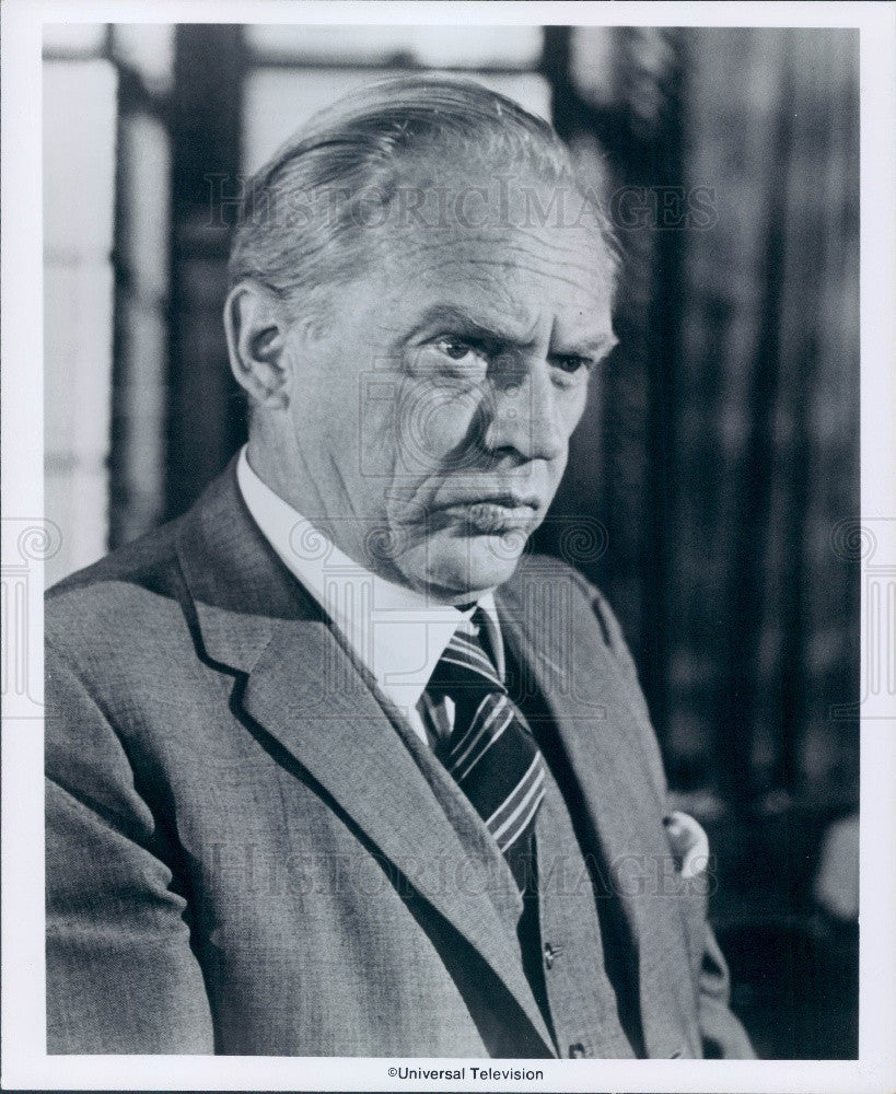 1974 Hollywood Actor Arthur Kennedy Press Photo - Historic Images