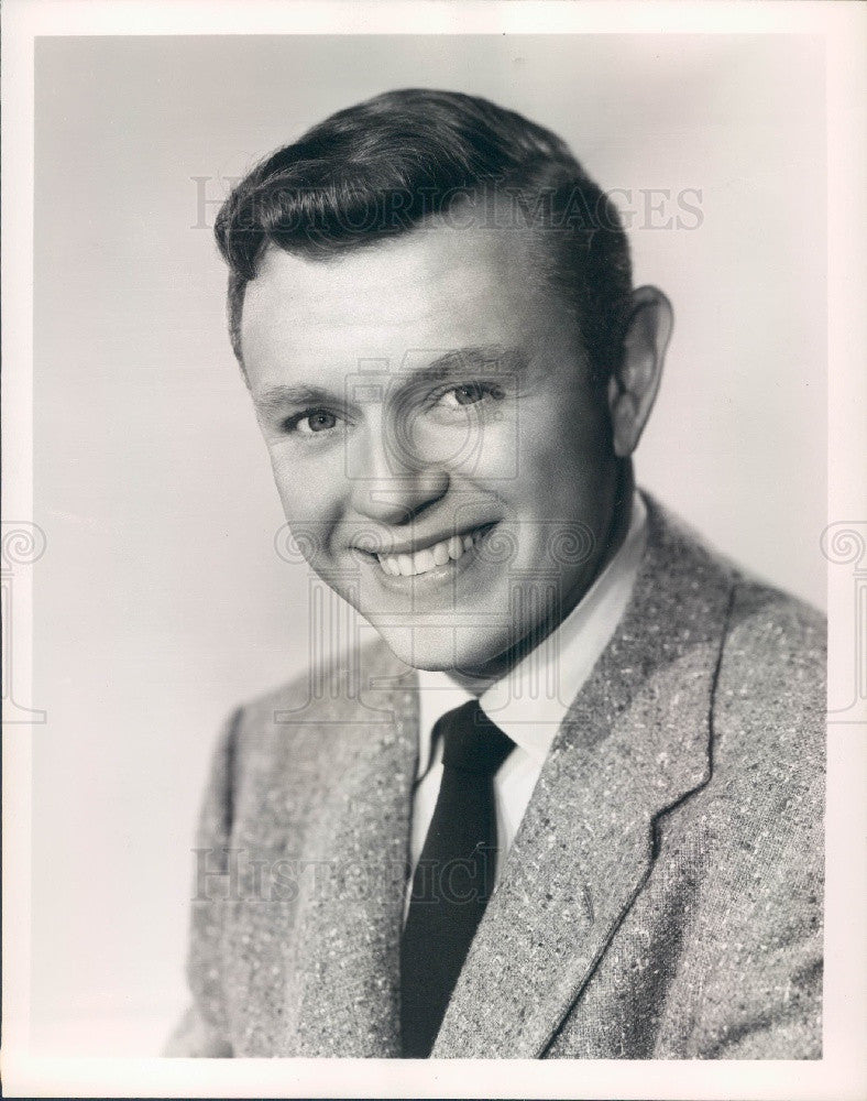 1958 TV Game Show Host Bob Kennedy of Wingo Press Photo - Historic Images