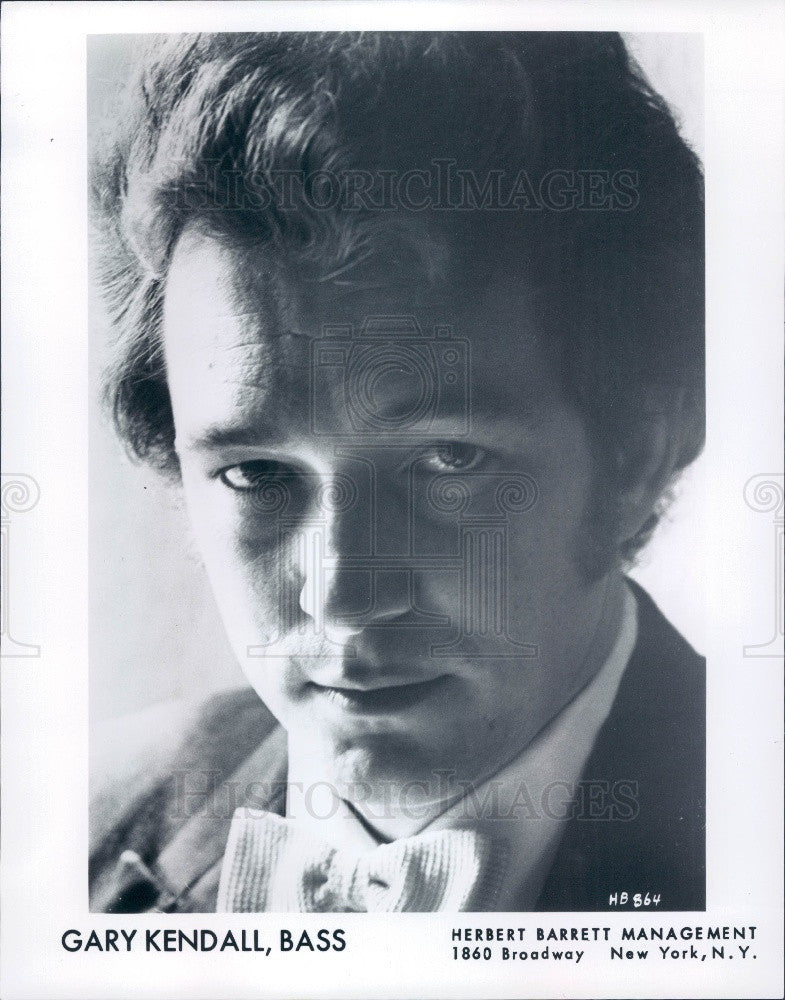 1979 Opera Bass Singer Gary Kendall Press Photo - Historic Images