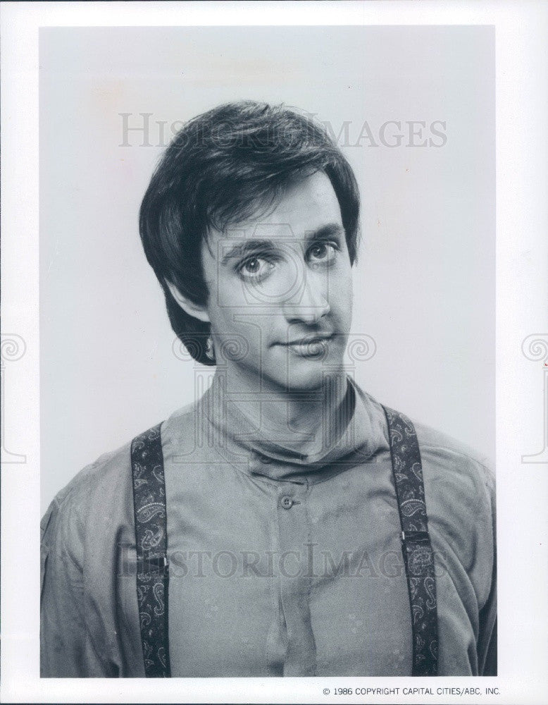 1986 Hollywood Actor Bronson Pinchot Press Photo - Historic Images